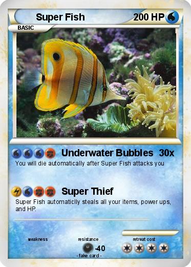 Pokemon Super Fish