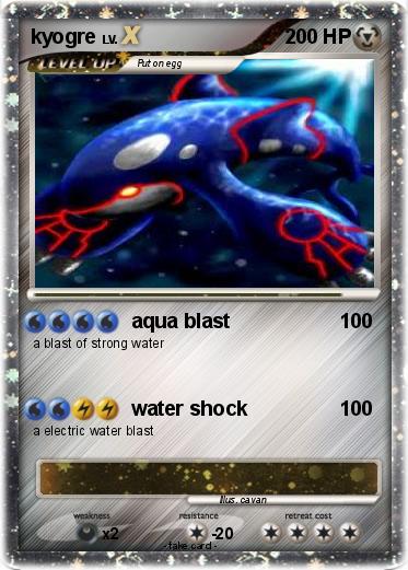 Pokemon kyogre