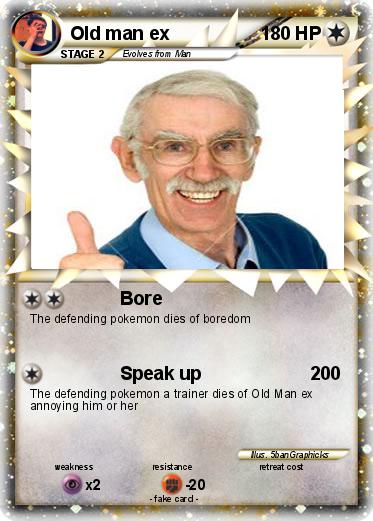 Pokemon Old man ex