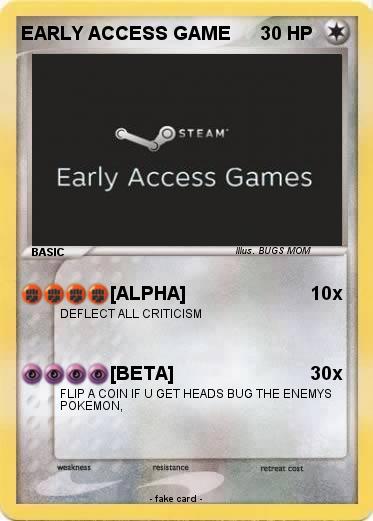 Pokemon EARLY ACCESS GAME