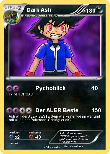 Pokemon Dark Ash
