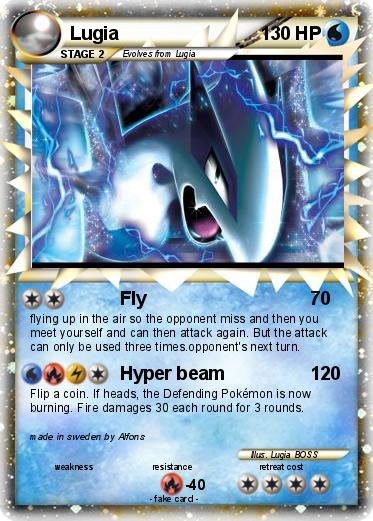 Pokemon Lugia