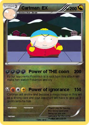 Pokemon Cartman  EX