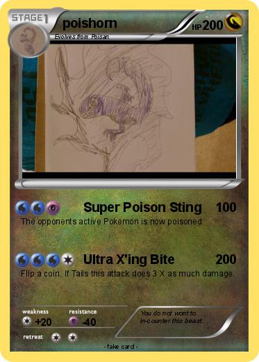 Pokemon poishorn