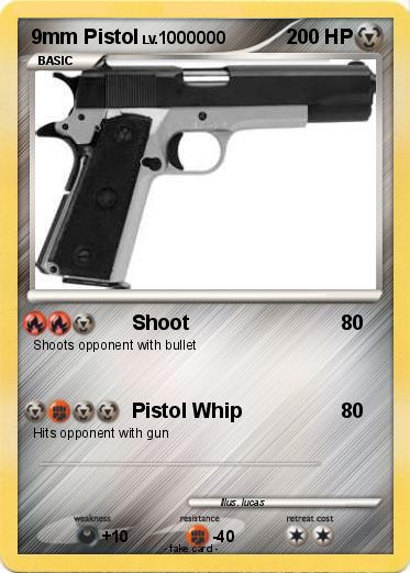 Pokemon 9mm Pistol