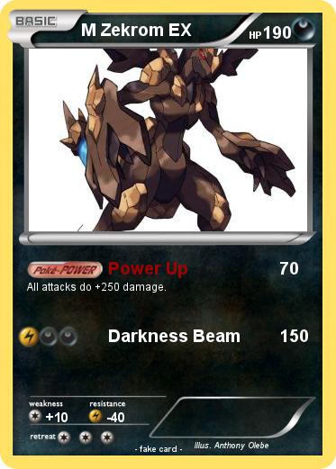 Pokemon M Zekrom EX
