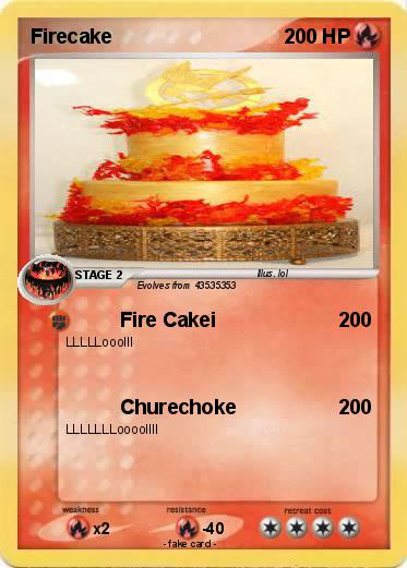 Pokemon Firecake