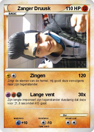 Pokemon Zanger Druusk
