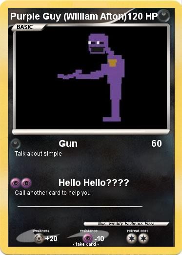 Pokemon Purple Guy (William Afton)