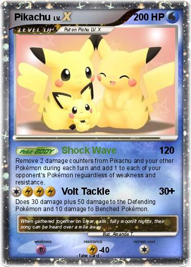 Pokemon Pikachu