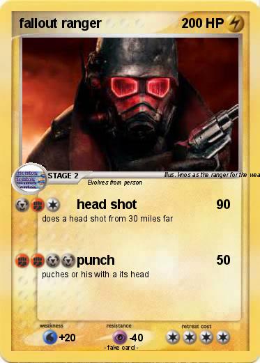 Pokemon fallout ranger
