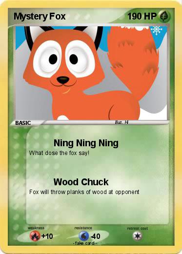 Pokemon Mystery Fox