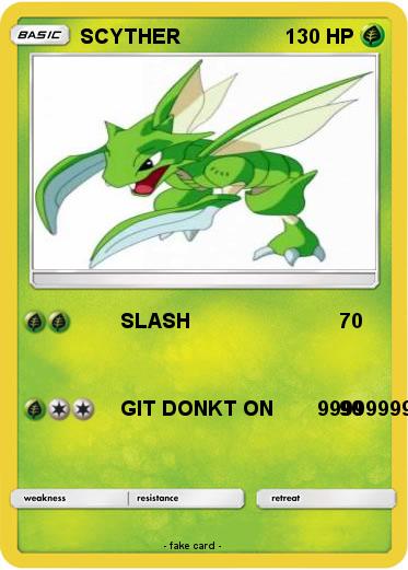 Pokemon SCYTHER