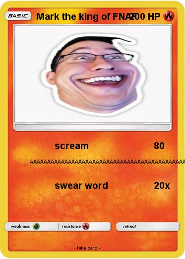 Pokemon Mark the king of FNAF