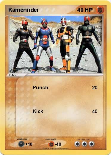 Pokemon Kamenrider