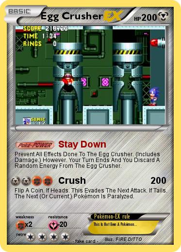 Pokemon Egg Crusher