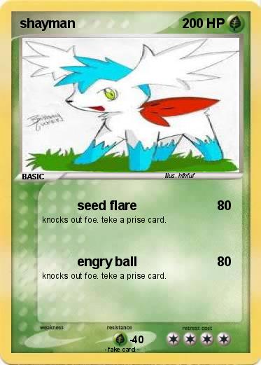 Pokemon shayman