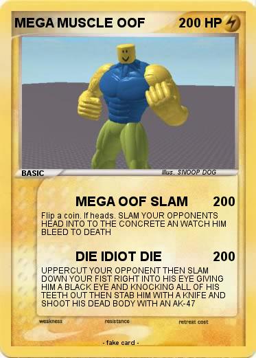 Pokemon MEGA MUSCLE OOF