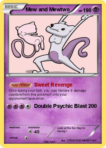 Pokemon Mew and Mewtwo