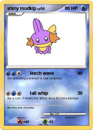 Pokemon shiny mudkip