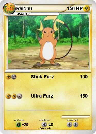 Pokemon Raichu