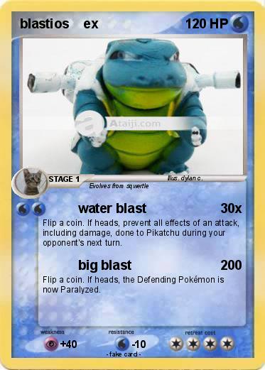 Pokemon blastios    ex