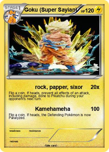 Pokemon Goku (Super Sayian)
