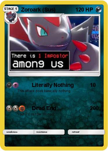 Pokemon Zoroark (Sus)