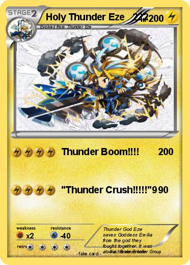 Pokemon Holy Thunder Eze   222