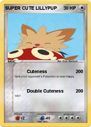 Pokemon SUPER CUTE LILLYPUP