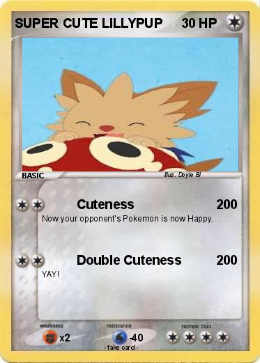 Pokemon SUPER CUTE LILLYPUP