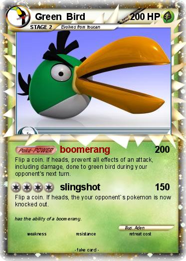 Pokemon Green  Bird