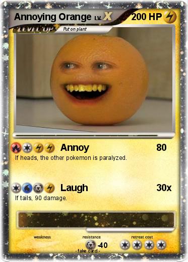Pokemon Annoying Orange