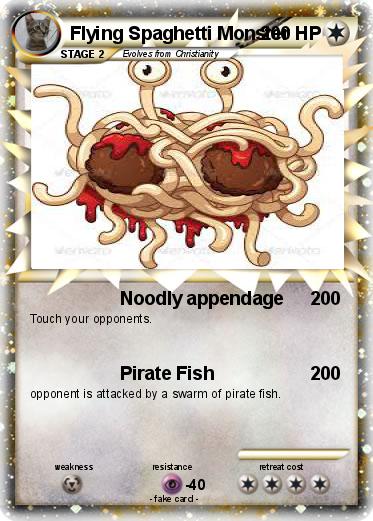 Pokemon Flying Spaghetti Monster