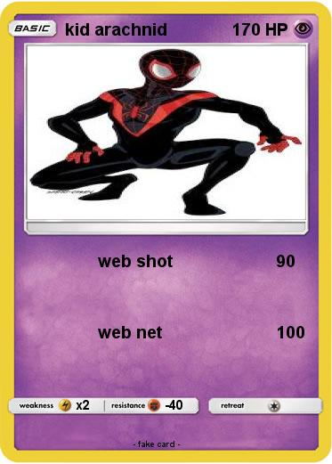 Pokemon kid arachnid