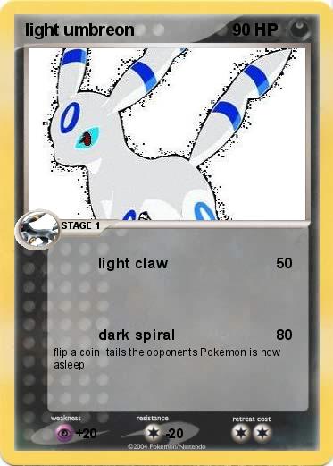 Pokemon light umbreon