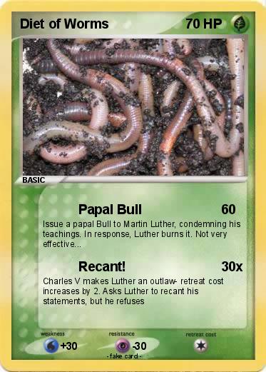 Pokemon Diet of Worms