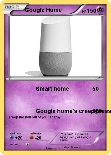 Pokemon Google Home