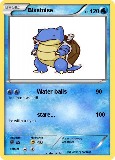 Pokemon Blastoise