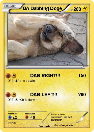 Pokemon DA Dabbing Doge