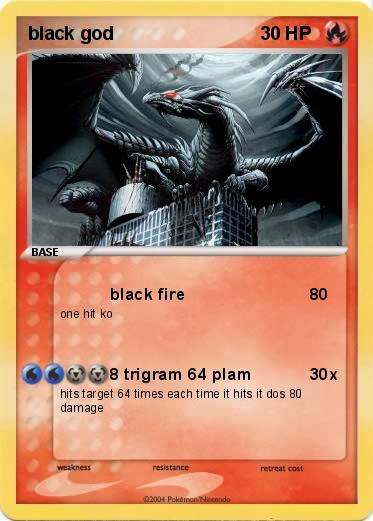 Pokemon black god