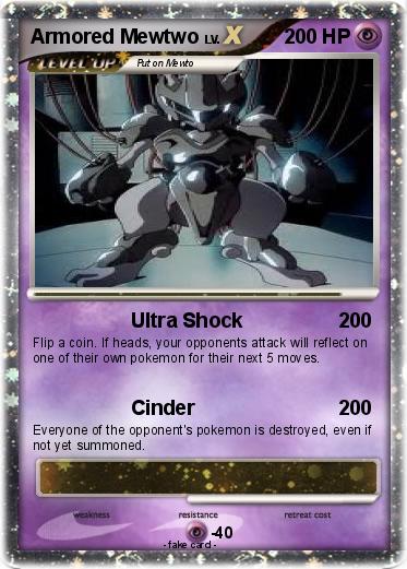 Pokemon Armored Mewtwo