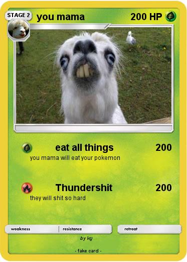 Pokemon you mama