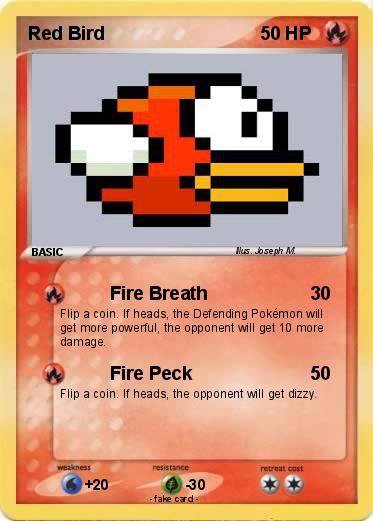 Pokemon Red Bird