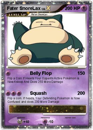 Pokemon Fater SnoreLax
