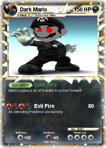 Pokemon Dark Mario