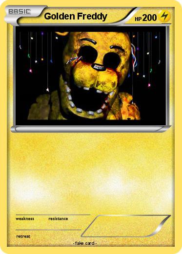 Pokemon Golden Freddy