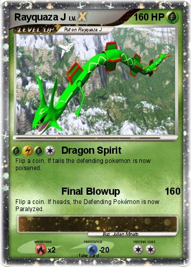Pokemon Rayquaza J