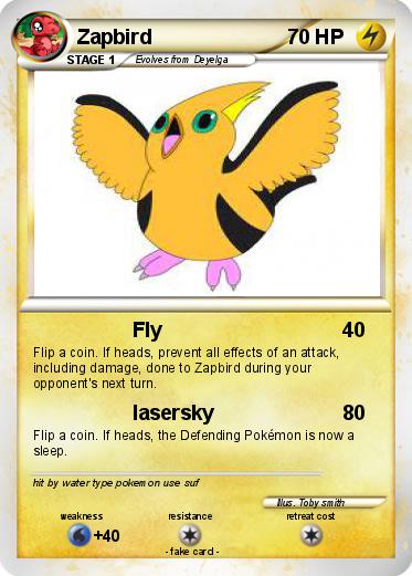Pokemon Zapbird