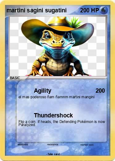 Pokemon martini sagini sugatini
